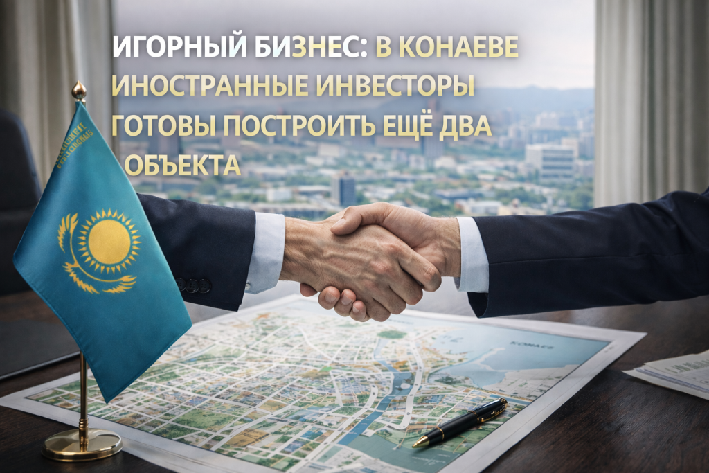 Игорный бизнес: в Конаеве иностранные инвесторы готовы построить еще два объекта