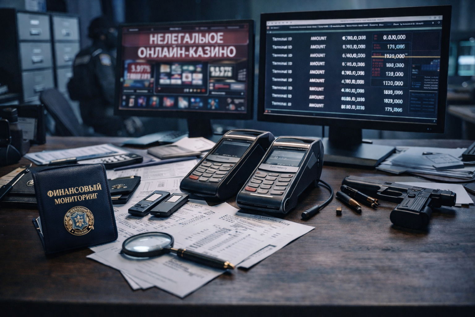 Агентство по финансовому мониторингу продолжает активную работу по пресечению незаконной игорной деятельности