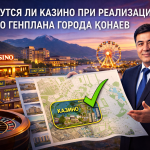 ОСТАНУТСЯ ЛИ КАЗИНО ПРИ РЕАЛИЗАЦИИ НОВОГО ГЕНПЛАНА ГОРОДА ҚОНАЕВ