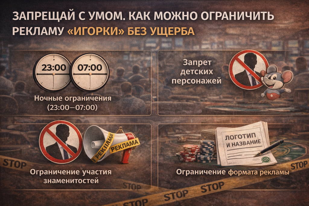 ЗАПРЕЩАЙ С УМОМ. КАК МОЖНО ОГРАНИЧИТЬ РЕКЛАМУ «ИГОРКИ» БЕЗ УЩЕРБА