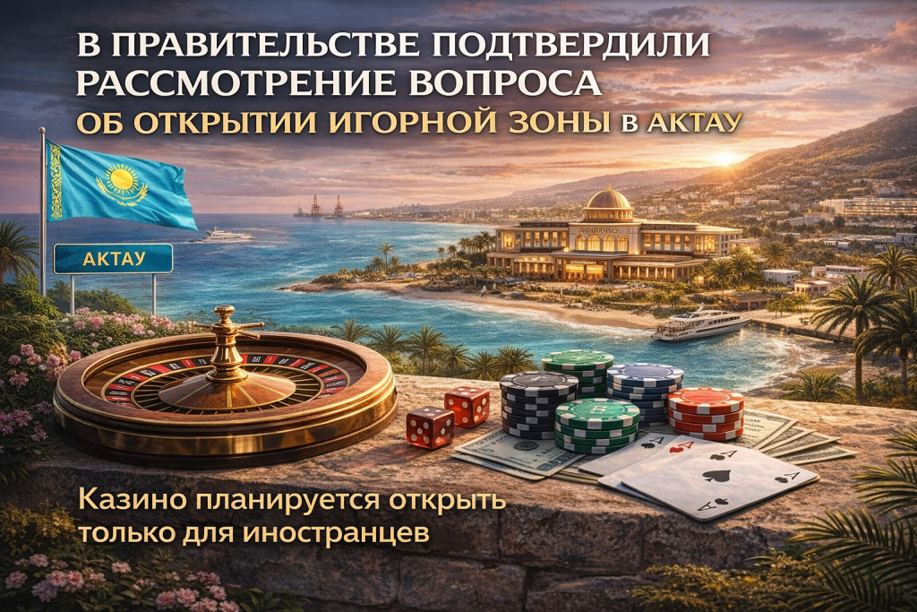 В ПРАВИТЕЛЬСТВЕ ПОДТВЕРДИЛИ РАССМОТРЕНИЕ ВОПРОСА ОБ ОТКРЫТИИ ИГОРНОЙ ЗОНЫ В АКТАУ