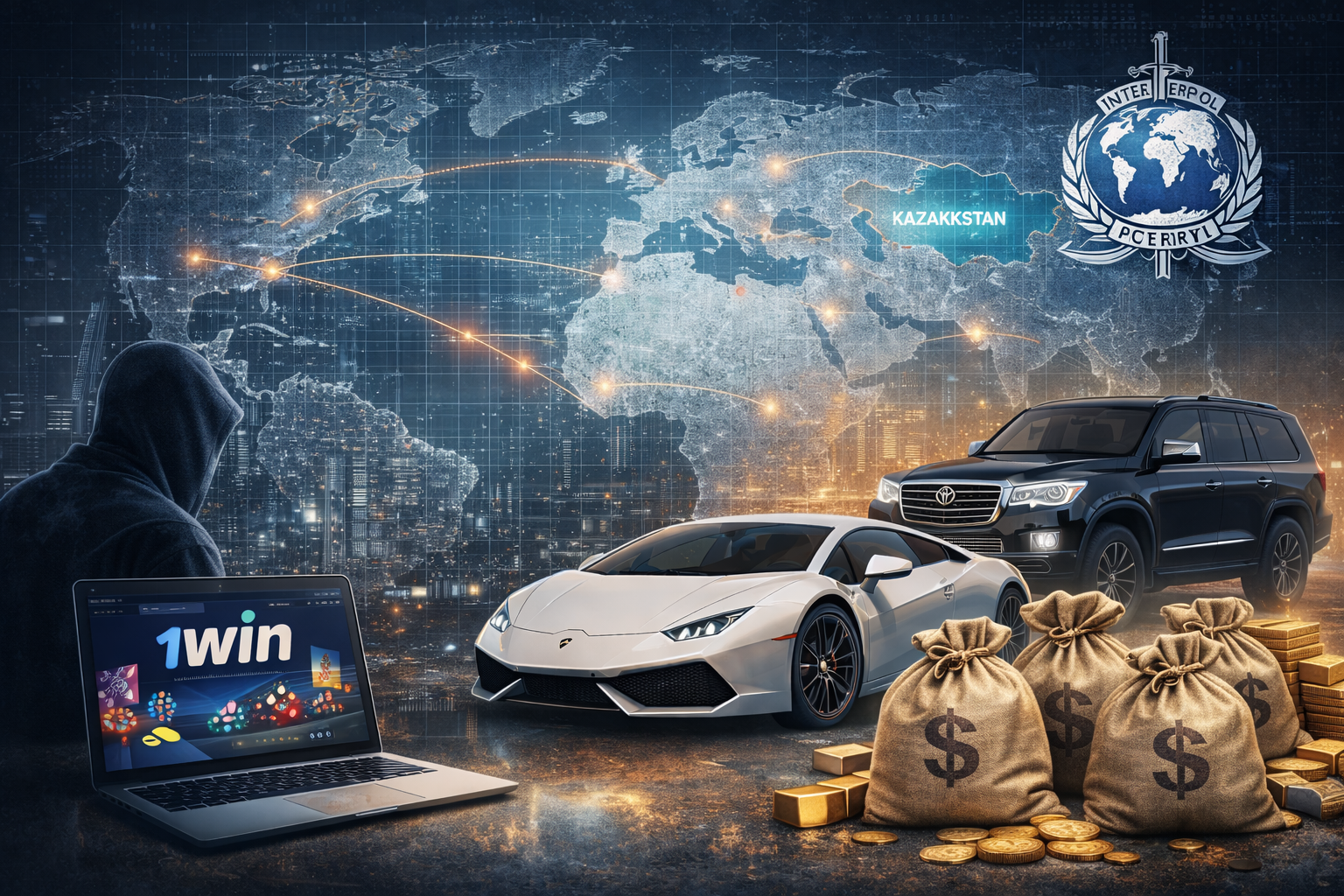 Организаторов незаконного интернет-казино 1Win объявили в международный розыск — АФМ по Алматинской области