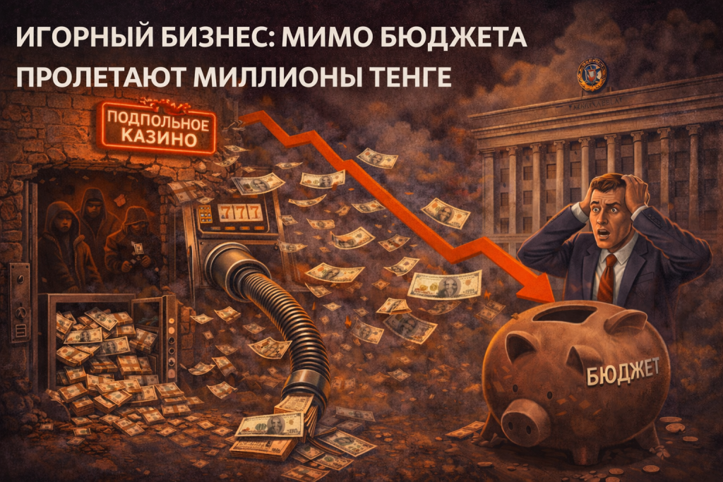 ИГОРНЫЙ БИЗНЕС: МИМО БЮДЖЕТА ПРОЛЕТАЮТ МИЛЛИОНЫ ТЕНГЕ