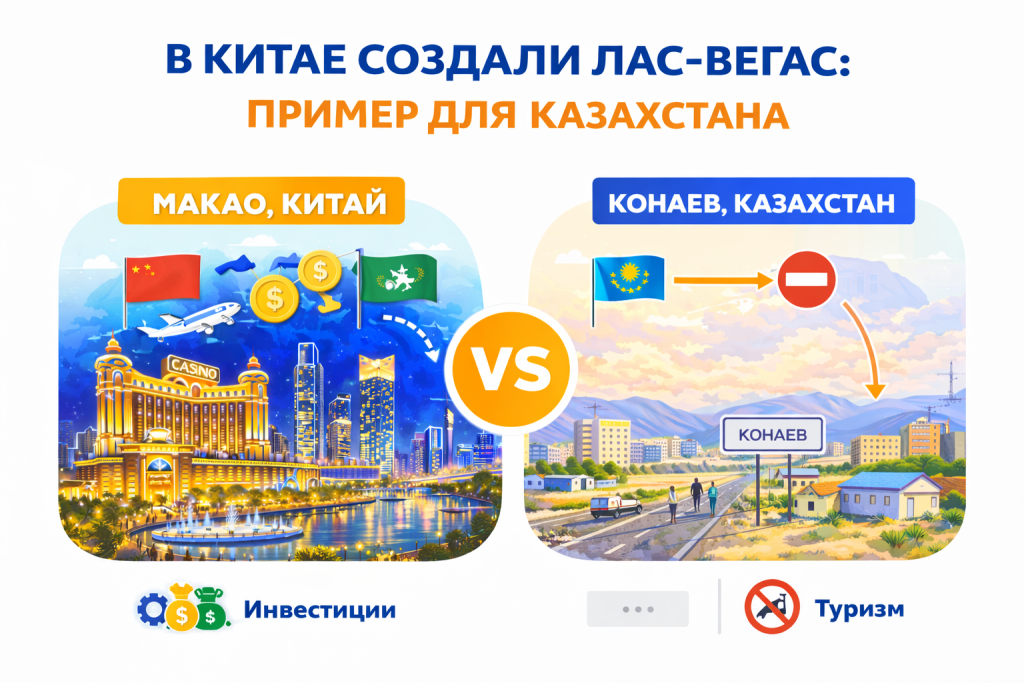В КИТАЕ СОЗДАЛИ «ЛАС-ВЕГАС»: ПРИМЕР ДЛЯ КАЗАХСТАНА