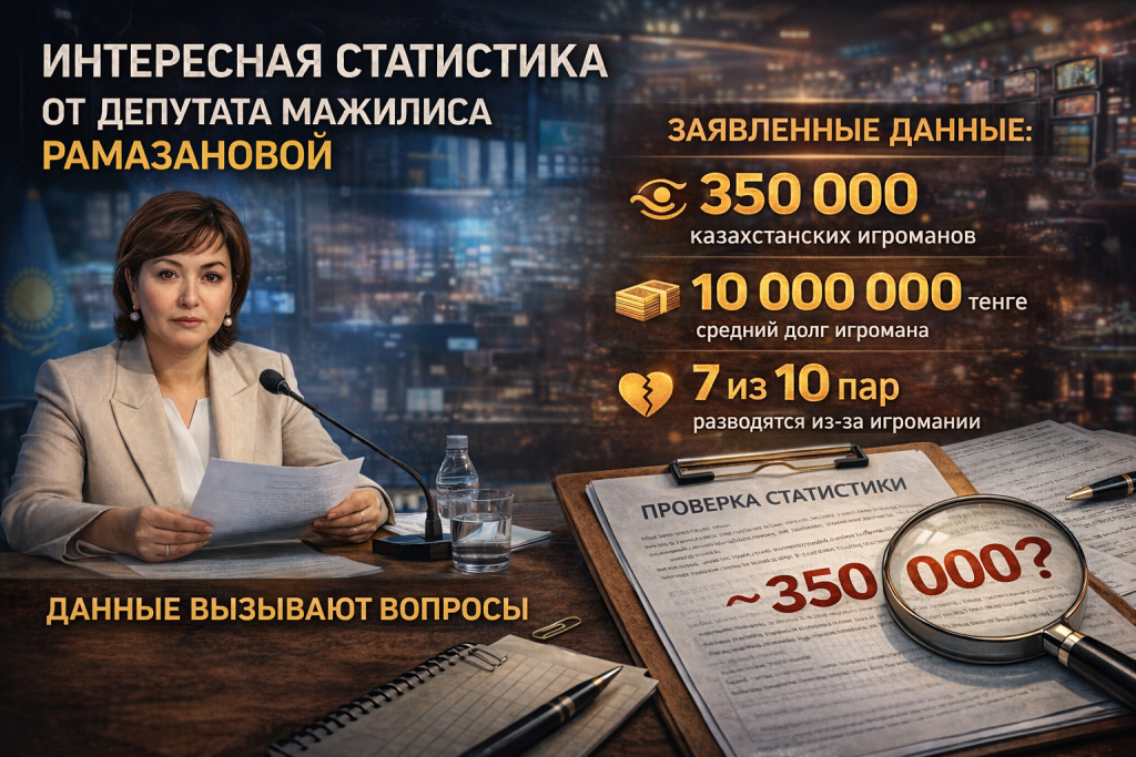 ИНТЕРЕСНАЯ СТАТИСТИКА ОТ ДЕПУТАТА МАЖИЛИСА РАМАЗАНОВОЙ